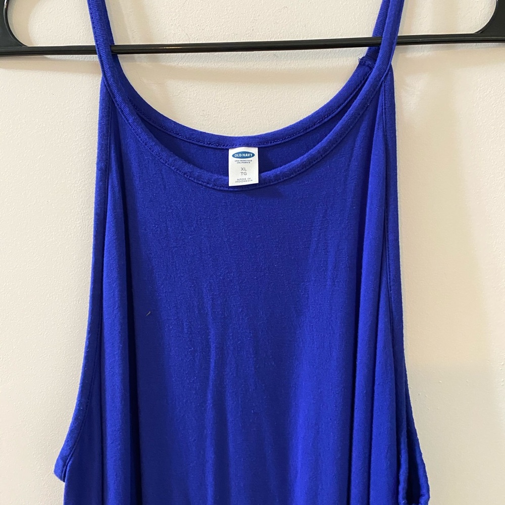 Long Blue Dress